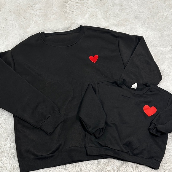 SHEIN Tops - 🎀 NWOT SHEIN Mommy & Me Sweatshirts L/18-24mo.